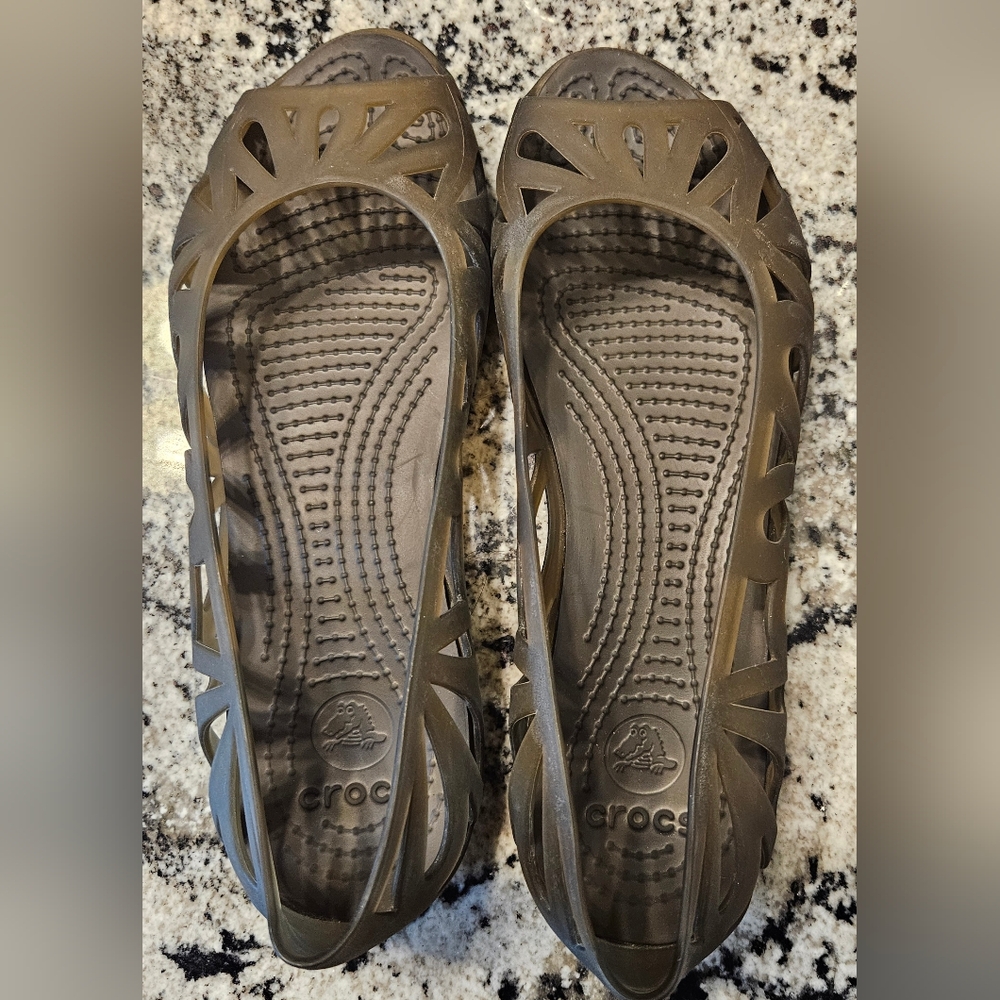 CROCS Jelly Shoes 7